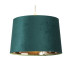 Velvet Drum Shade 30cm Emerald-3