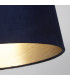 Velvet Drum Shade 30cm Navy-5
