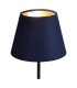 Velvet Drum Shade 20cm Navy-1