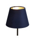 Velvet Drum Shade 20cm Navy-3