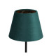 Velvet Drum Shade 20cm Emerald-4