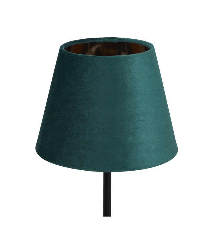 Velvet Drum Shade 20cm Emerald-4