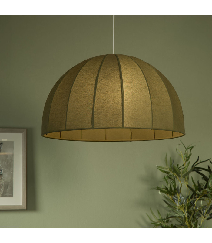Corinne Olive Linen Shade-2