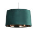Velvet Drum Shade 40cm Emerald-4