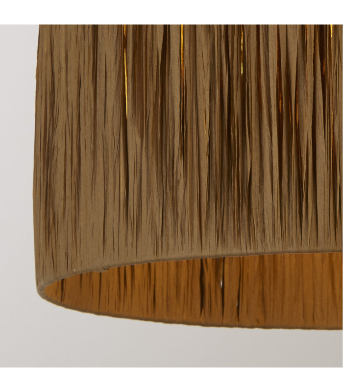 Raffia Drum Shade 35cm Natural-5