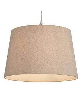 Linen Tapered Shade 40cm Natural-1