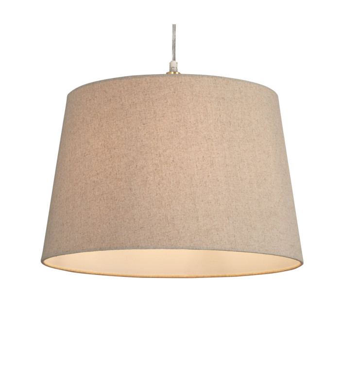 Linen Tapered Shade 40cm Natural-3