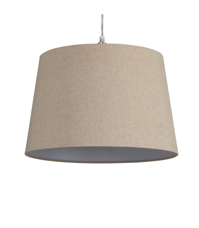 Linen Tapered Shade 40cm Natural-4