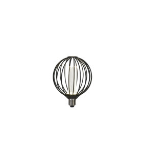 Globe Lamp Black 4.5W 4000K 1x E27-3