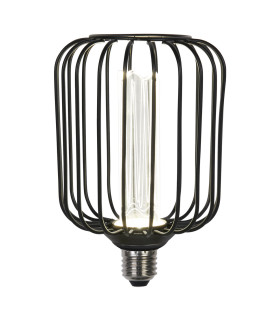 Drum Lamp Black 4.5W 4000K 1x E27-1