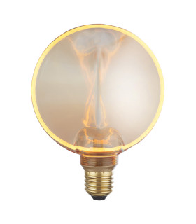 Decorative Lamp Amber Glass