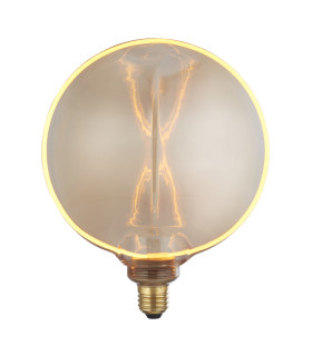 Decorative Lamp Amber Glass