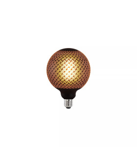 G125 Magician Black 6W 1800K Integrated LED Filament 1x E27 1800K-1