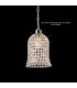 Bell Non-Electric SHADE ONLY French Gold, Crystal - 2
