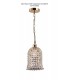 Bell Non-Electric SHADE ONLY French Gold, Crystal - 4