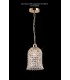 Bell Non-Electric SHADE ONLY French Gold, Crystal - 5