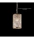 Cylinder Non-Electric SHADE ONLY French Gold, Crystal - 2