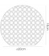 Globe Non-Electric SHADE ONLY French Gold, Crystal - 3
