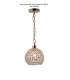 Globe Non-Electric SHADE ONLY French Gold, Crystal - 4