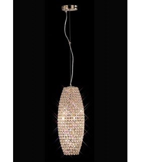 Ceiling Pendant 4 Light French Gold, Crystal - 2