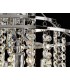 Semi Flush Ceiling 4 Light Polished Chrome, Crystal - 7
