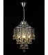 Ceiling Pendant 4 Light Polished Chrome, Crystal - 2