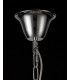 Ceiling Pendant 4 Light Polished Chrome, Crystal - 4