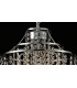 Ceiling Pendant 4 Light Polished Chrome, Crystal - 5