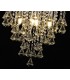 Ceiling Pendant 4 Light Polished Chrome, Crystal - 6