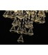 Ceiling Pendant 4 Light Polished Chrome, Crystal - 7