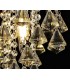 Ceiling Pendant 4 Light Polished Chrome, Crystal - 9