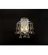 Wall Lamp Switched 2 Light Polished Chrome, Crystal - 2