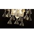 Wall Lamp Switched 2 Light Polished Chrome, Crystal - 5