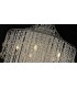 Tall Ceiling Cluster Pendant 15 Light Polished Chrome, Crystal - 7