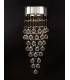 Wall Lamp 2 Light Polished Chrome, Crystal - 2