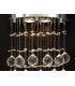 Wall Lamp 2 Light Polished Chrome, Crystal - 7