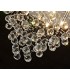 Semi Flush Ceiling Round 5 Light Polished Chrome, Crystal - 7