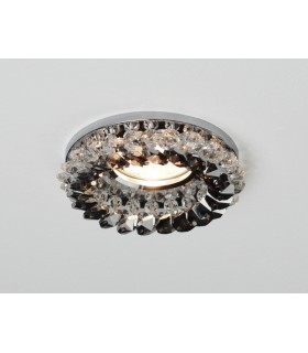 Cluster Recessed Downlight Round RIM ONLY Clear, Smoked, Requires 100035310 To Complete The Item - 2