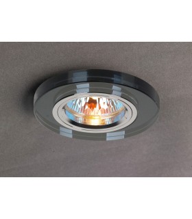 Recessed Downlight Shallow Round RIM ONLY Black, Requires 100035310 To Complete The Item - 2