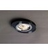 Recessed Downlight Oval RIM ONLY Black, Requires 100035310 To Complete The Item - 2