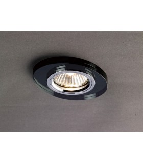 Recessed Downlight Oval RIM ONLY Black, Requires 100035310 To Complete The Item - 2