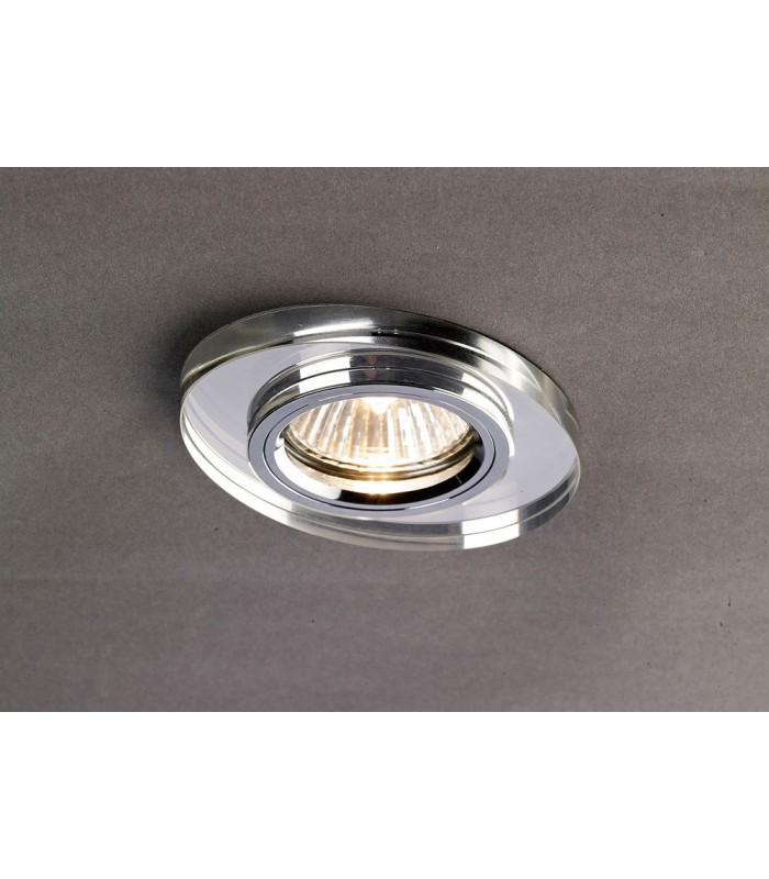 Recessed Downlight Oval RIM ONLY Clear, Requires 100035310 To Complete The Item - 2