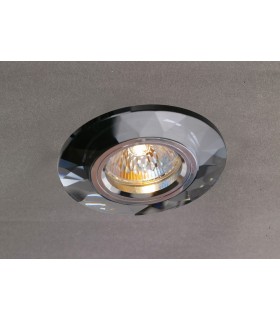 Recessed Downlight Chamfered Round RIM ONLY Black, Requires 100035310 To Complete The Item - 2