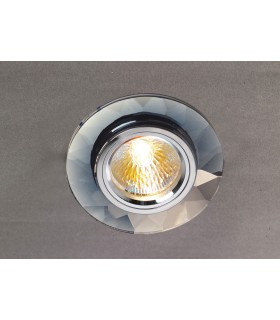 Recessed Downlight Chamfered Round RIM ONLY Clear, Requires 100035310 To Complete The Item - 2