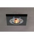 Recessed Downlight Shallow Square RIM ONLY Black, Requires 100035310 To Complete The Item - 2
