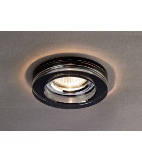 Recessed Downlight Deep Round RIM ONLY Black, Requires 100035310 To Complete The Item - 2