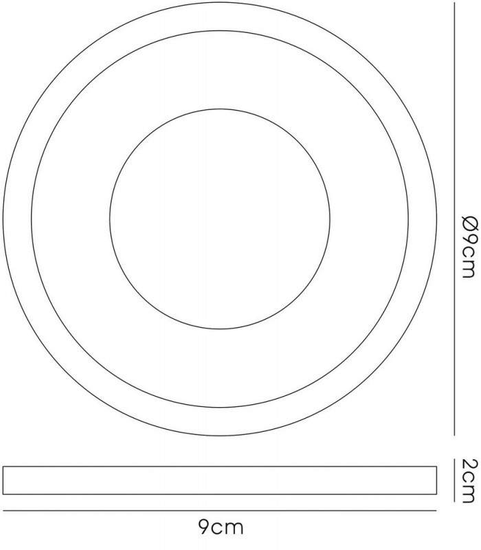Recessed Downlight Deep Round RIM ONLY Purple, Requires 100035310 To Complete The Item - 3