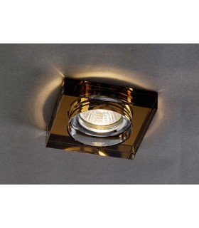 Recessed Downlight Deep Square RIM ONLY Bronze, Requires 100035310 To Complete The Item - 2