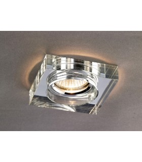 Recessed Downlight Deep Square RIM ONLY Clear, Requires 100035310 To Complete The Item - 2