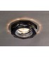 Recessed Downlight Deep Hexagonal RIM ONLY Black, Requires 100035310 To Complete The Item - 2